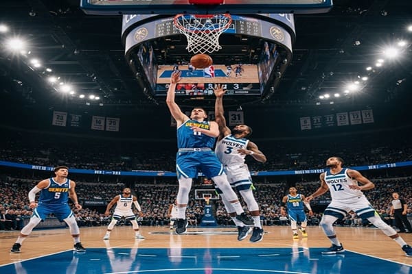 Denver Nuggets vs Timberwolves Match Player Stats