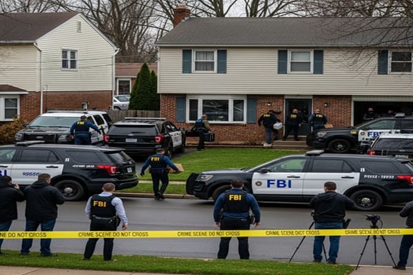 FBI Search Niles Ohio Home in Ongoing Investigation